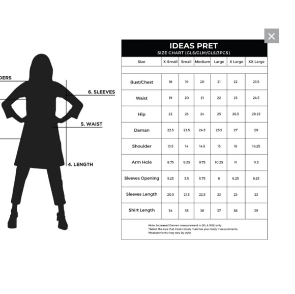 "SALE"GULAHMED IDEAS PRET 3PIECE LAWN SUIT - Picture 8 of 9